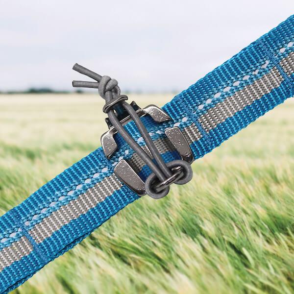 Kurgo RSG Stub Leash Blau